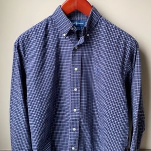 Polo Ralph Lauren Blake Button Down Shirt, Navy Plaid, Med